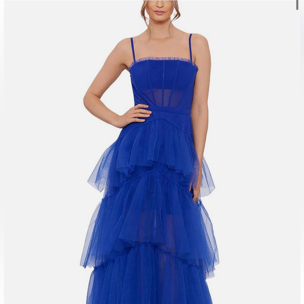 Blue Corset Dress